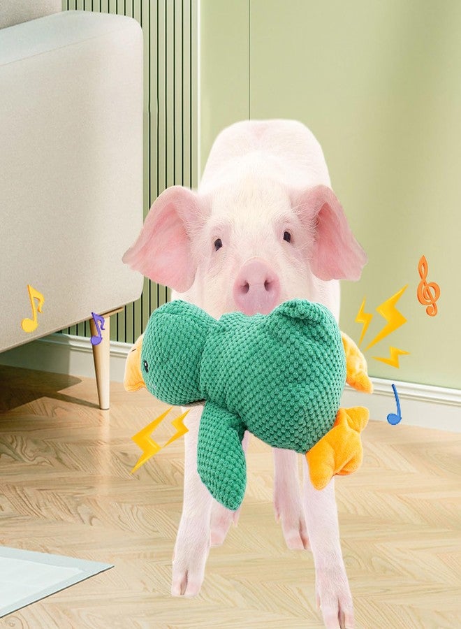 OOXYG Pig Toy - Toys for Pigs, Duck Squeaky Pig Toy - Calming Duck Toys for Mini Pigs, Interactive Pig Chew Plush Enrichment Ducks for Pet Pigs Supplies to Keep Them Busy - Image 3